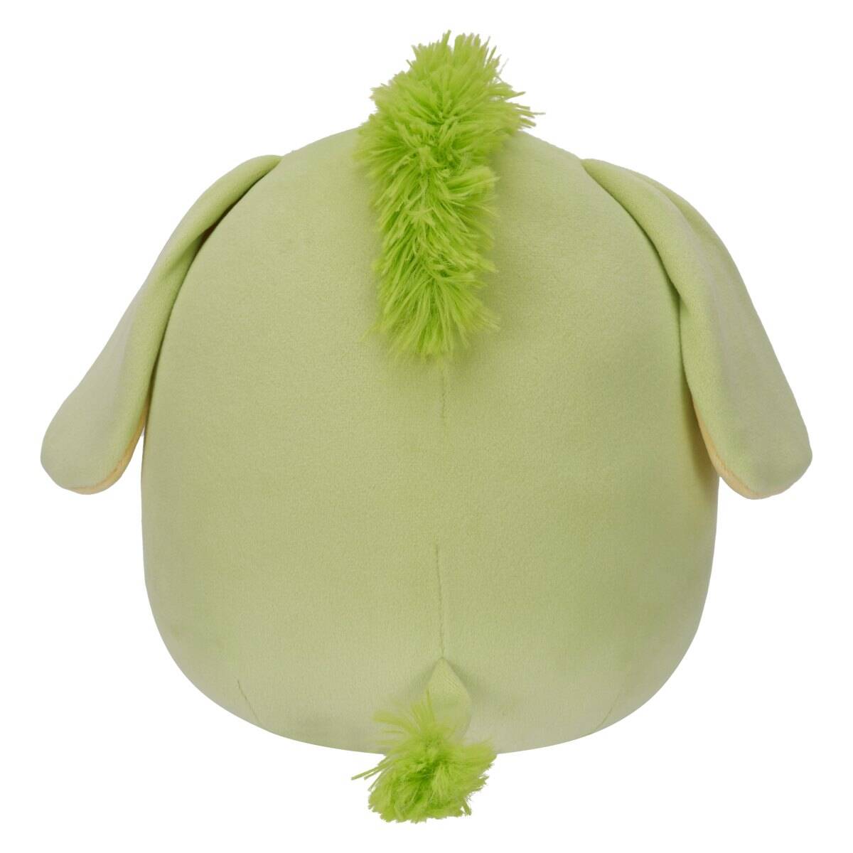 Squishmallows Juniper, zeleni osliček s cvetličnim trebuščkom