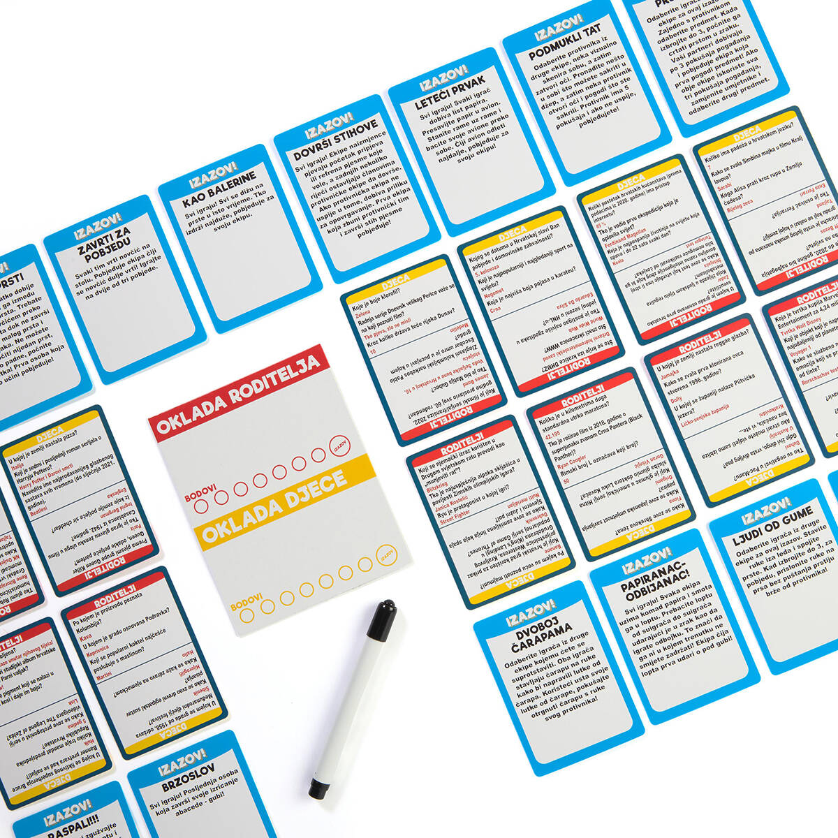 SPIN MASTER društvena igra Pobijedi roditelje džepna verzija