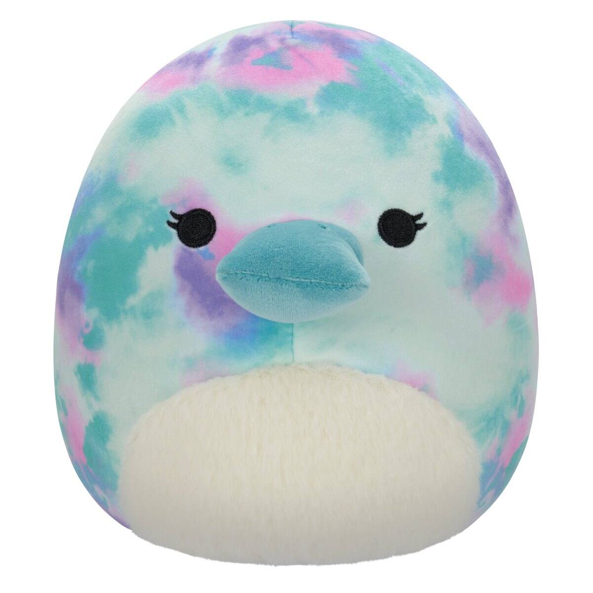 SQUISHMALLOWS 20cm w19 - Mitch - tie-dye čudnovati kljunaš s bijelim trbuhom