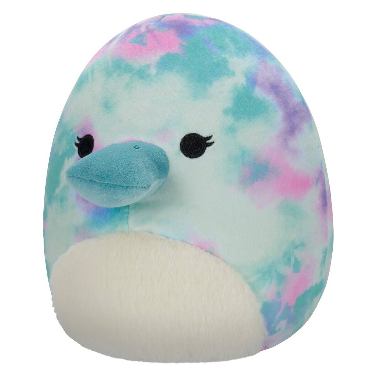 SQUISHMALLOWS 20cm w19 - Mitch - tie-dye čudnovati kljunaš s bijelim trbuhom