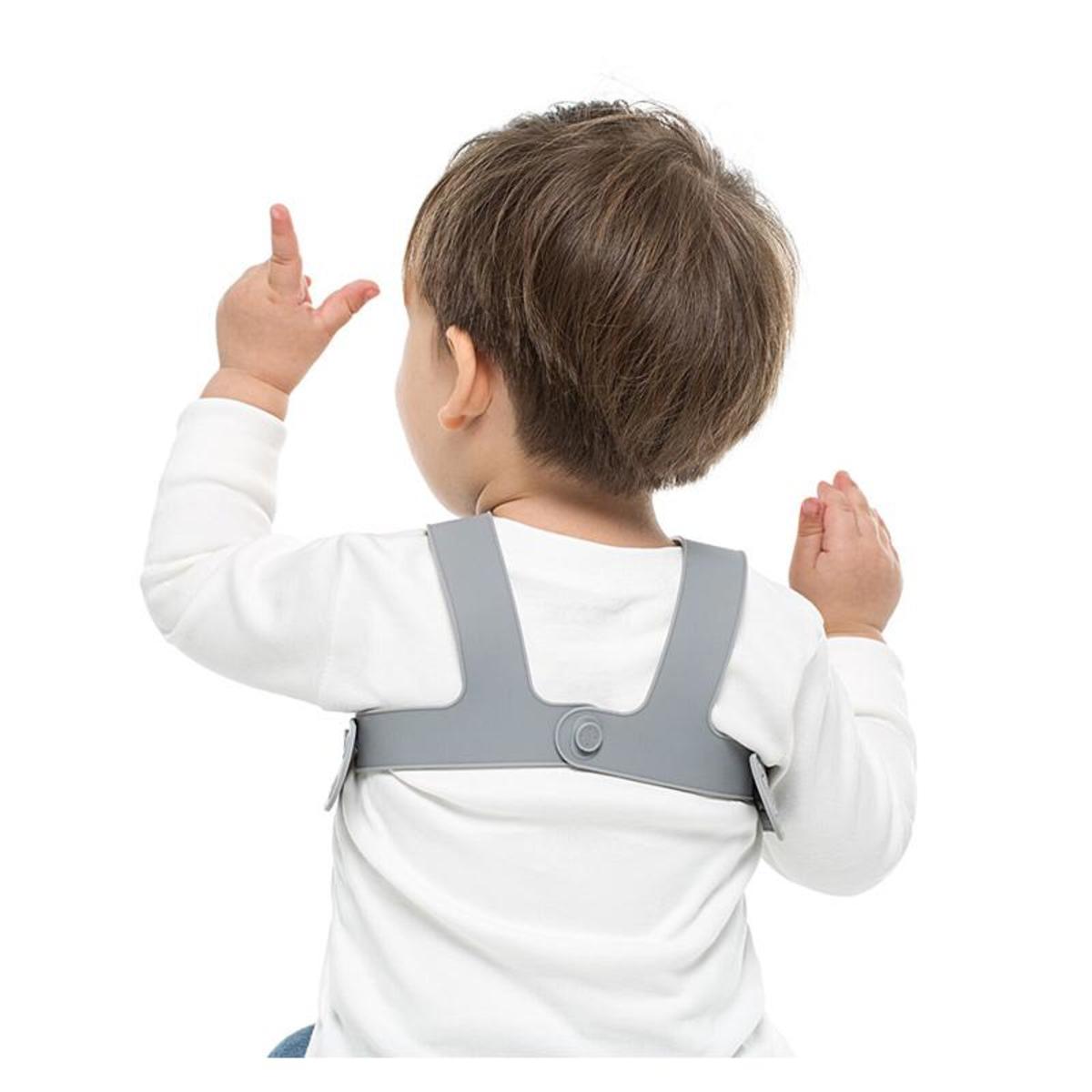 Minikoioi slinček FlexiBib silikonski grey