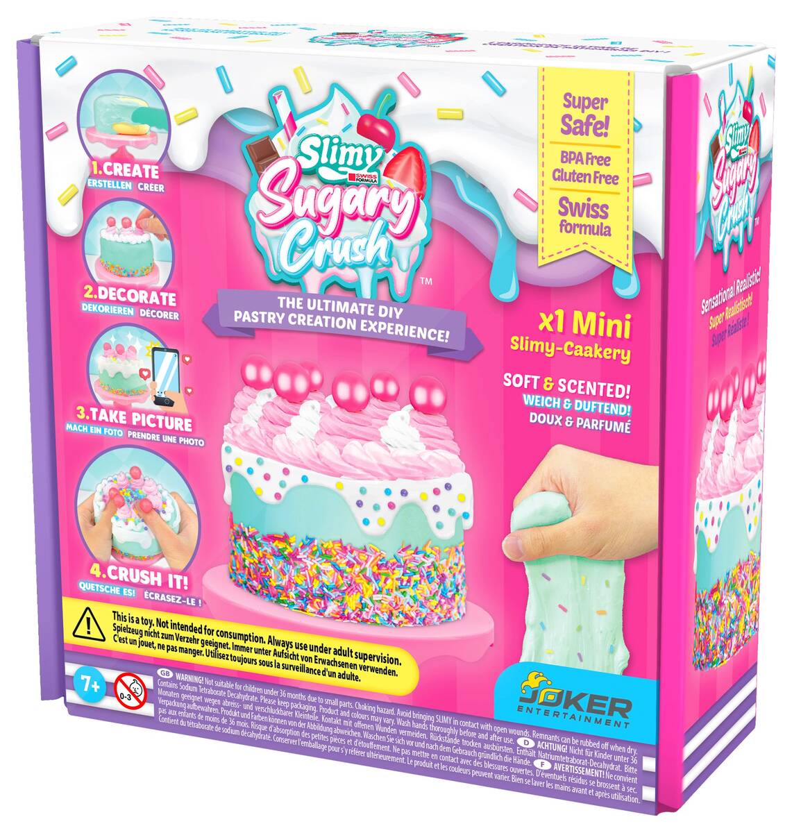 Slimy Sugary Crush mini torta