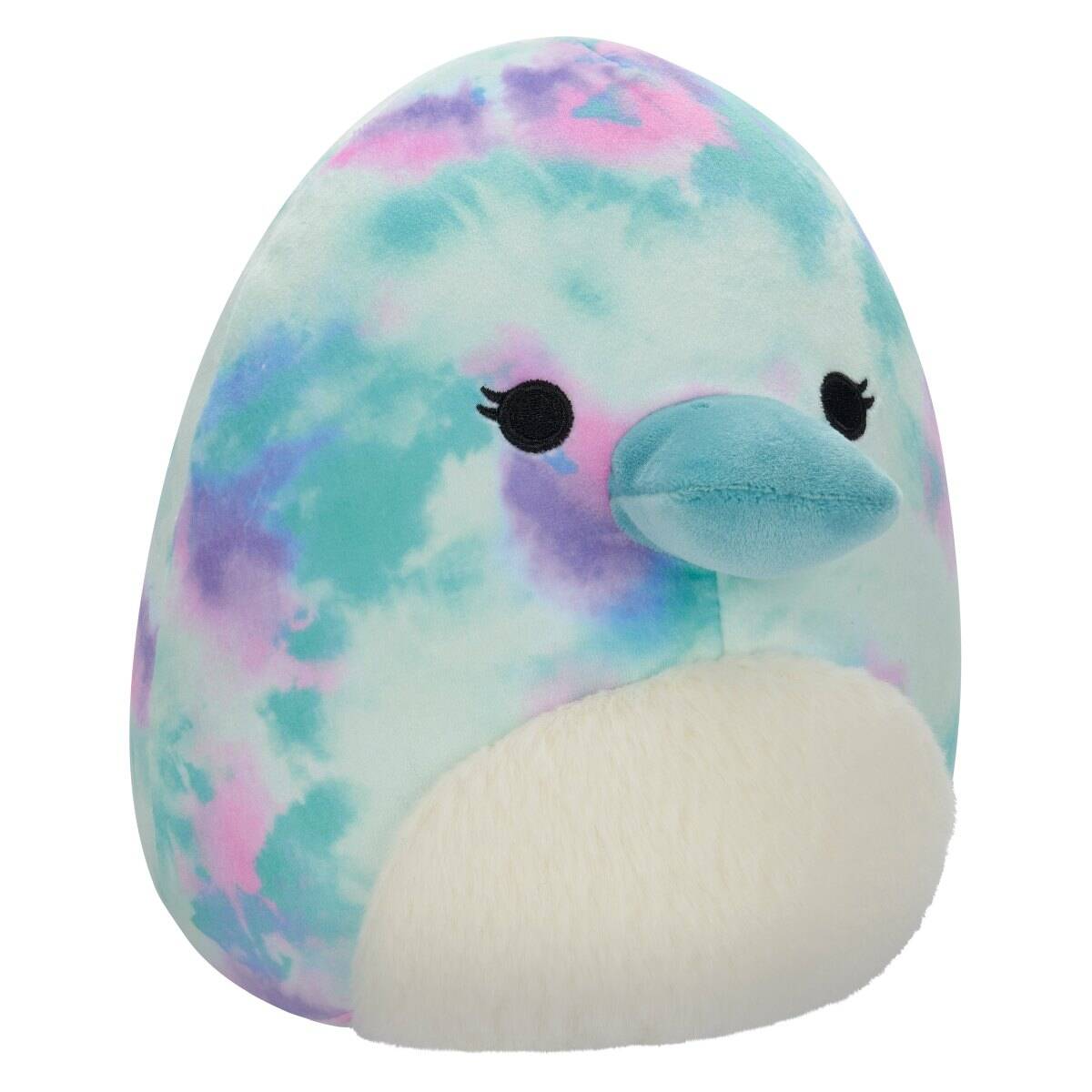 SQUISHMALLOWS 20cm w19 - Mitch - tie-dye čudnovati kljunaš s bijelim trbuhom