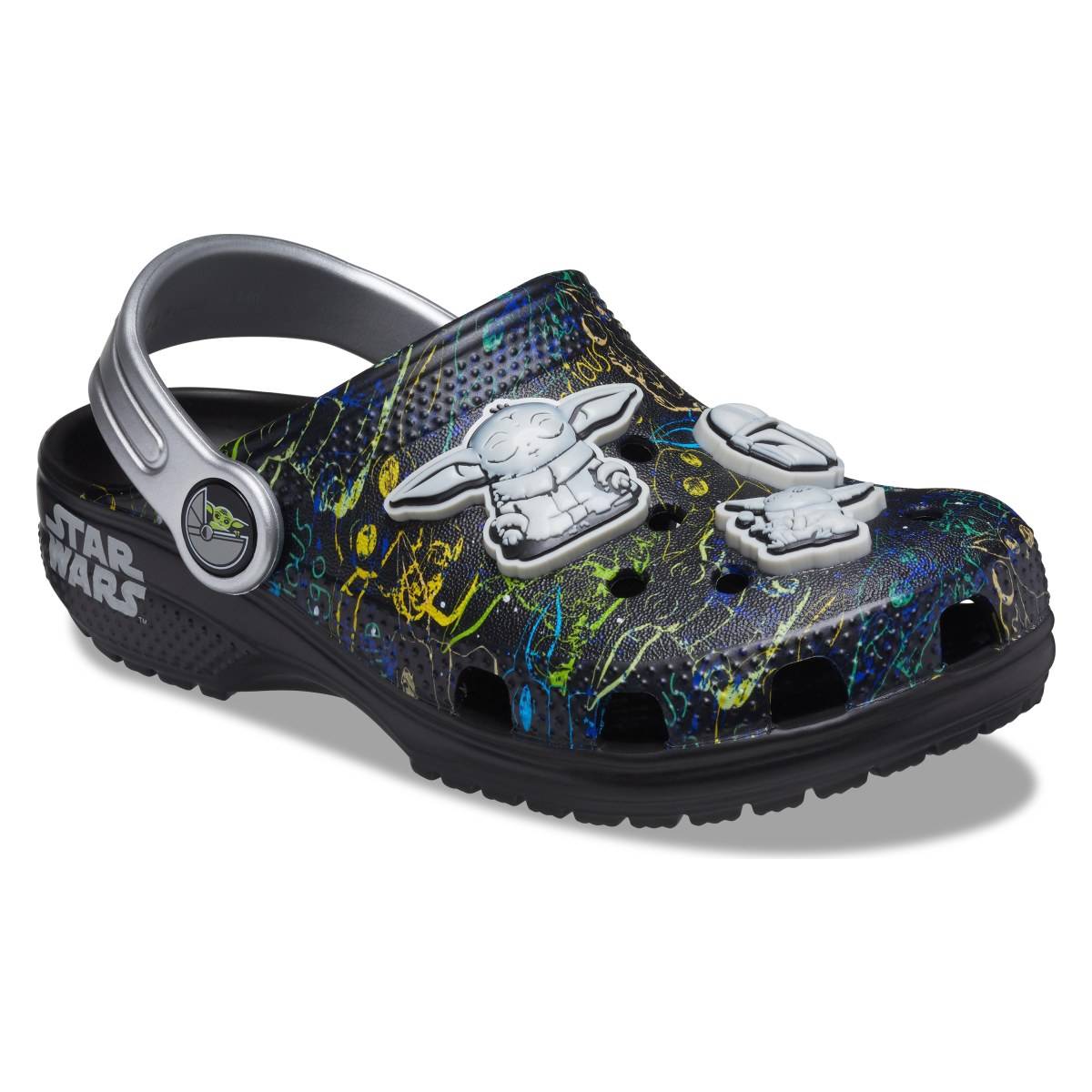 Crocs natikač zunanji 207893 CLASSIC GROGU CLOG K F black 30