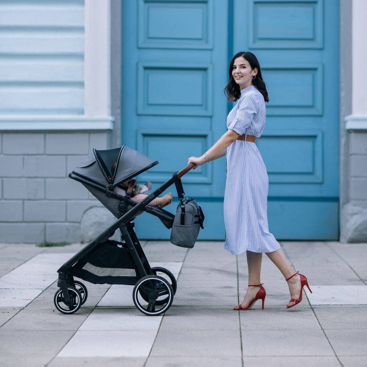 FREEON Kolica 4u1 BLOOM grey