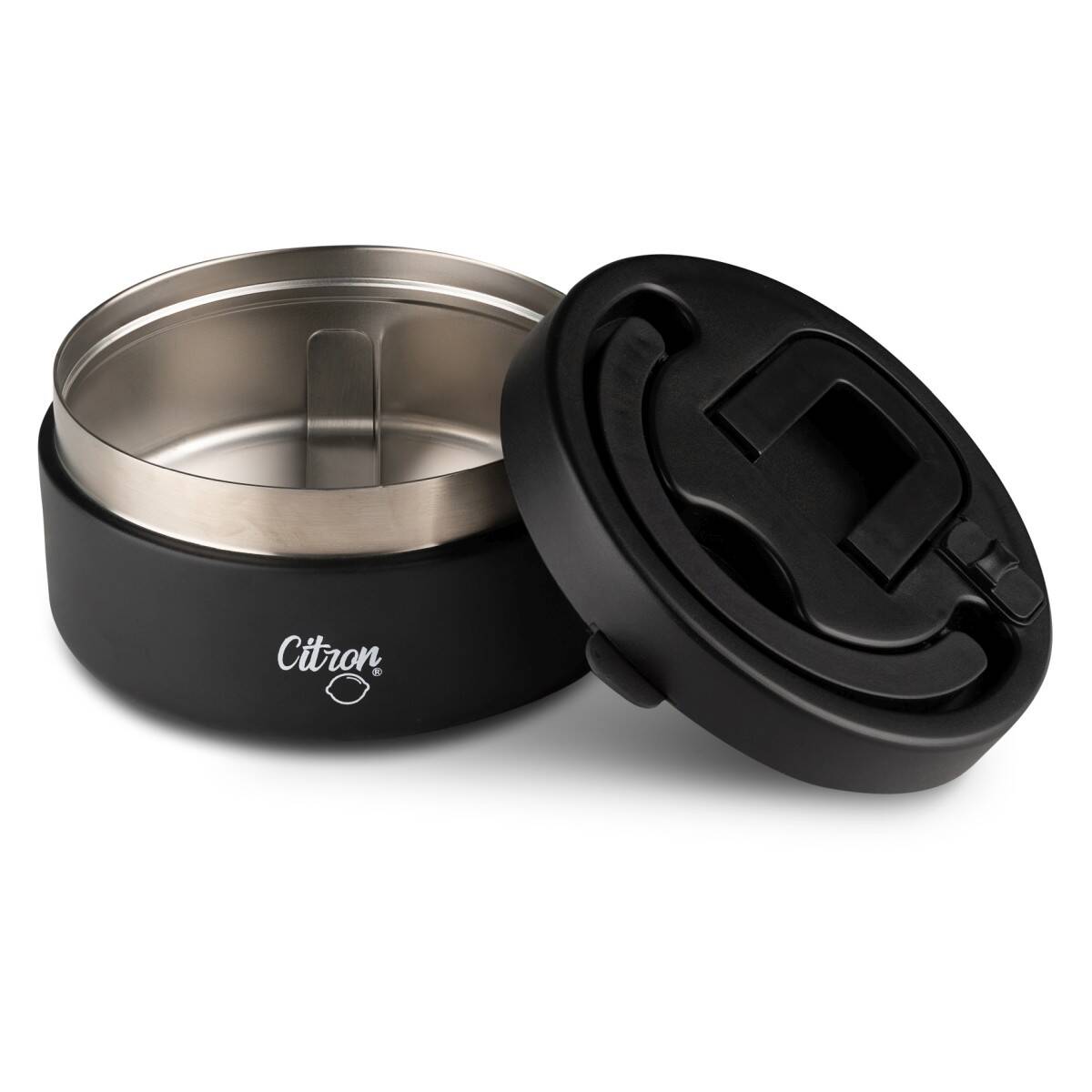 CITRON termo posuda za hranu velika 400 ml Black