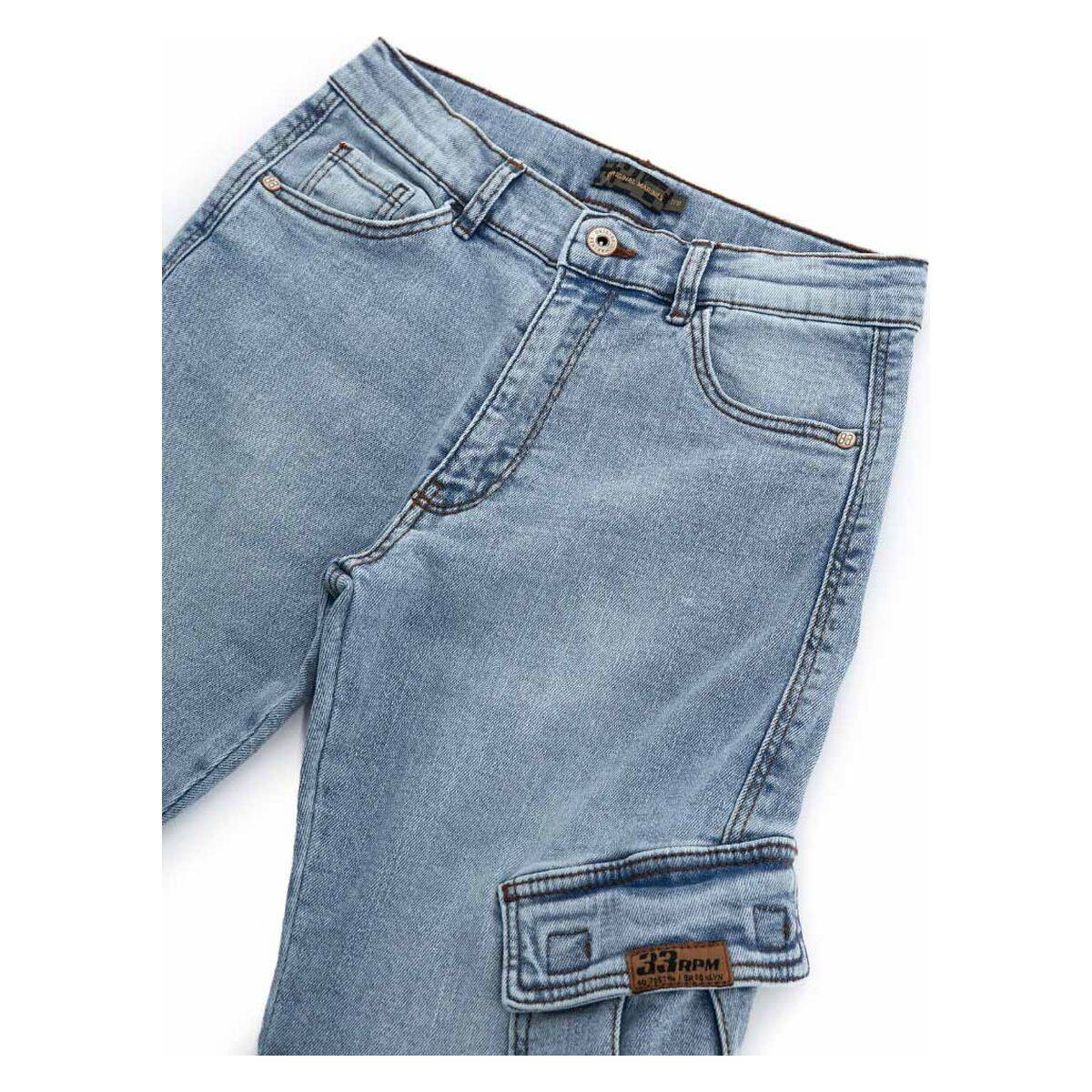 Original Marines hlače denim DH DEA2637B F Modra 128
