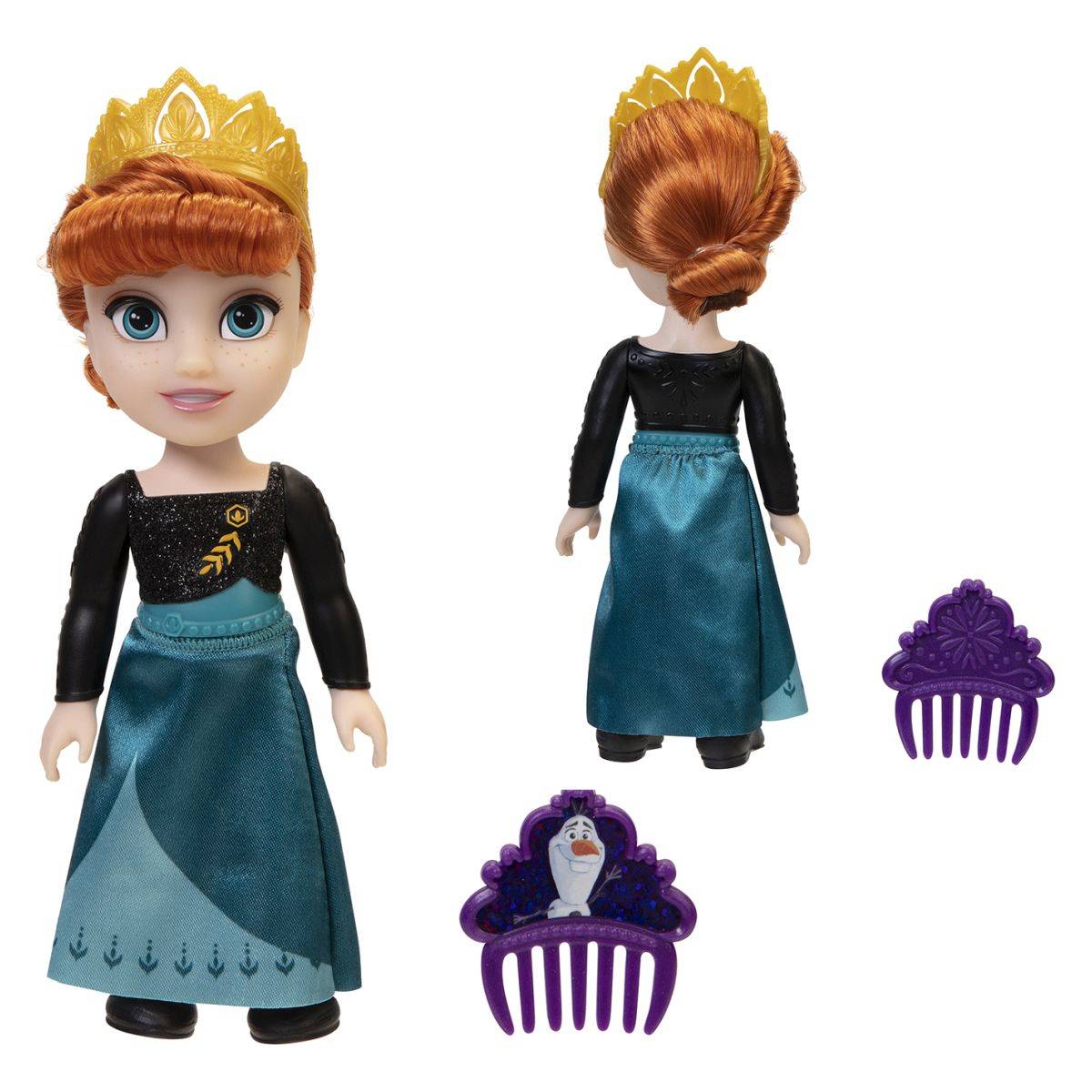 Jakks Pacific punčka Frozen Petite 15 cm sort.
