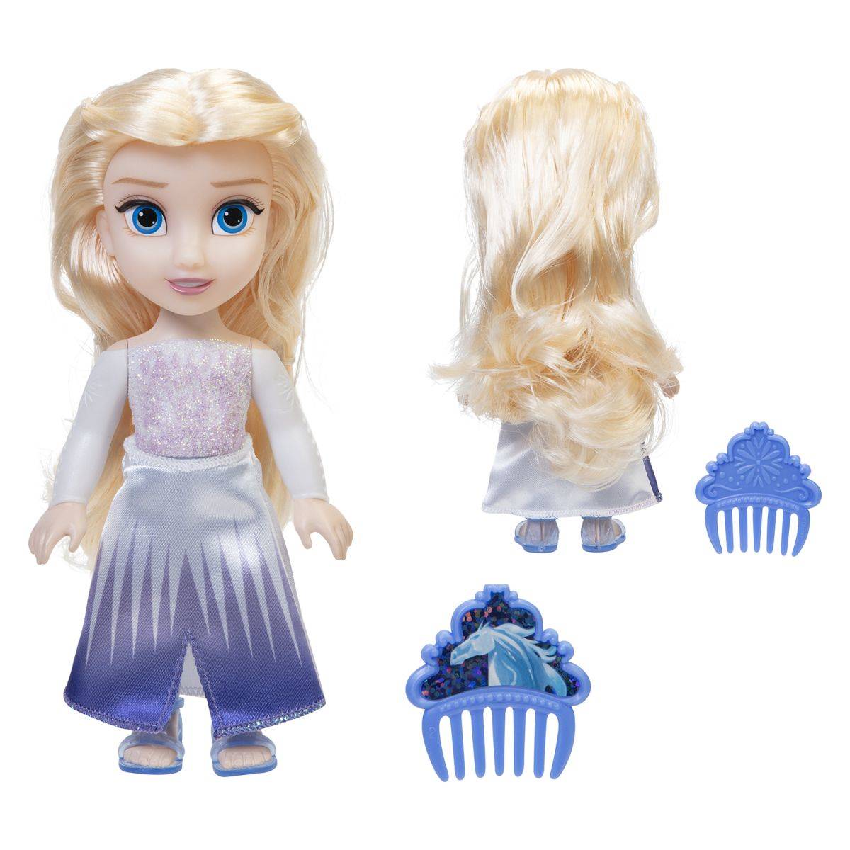 Jakks Pacific punčka Frozen Petite 15 cm sort.