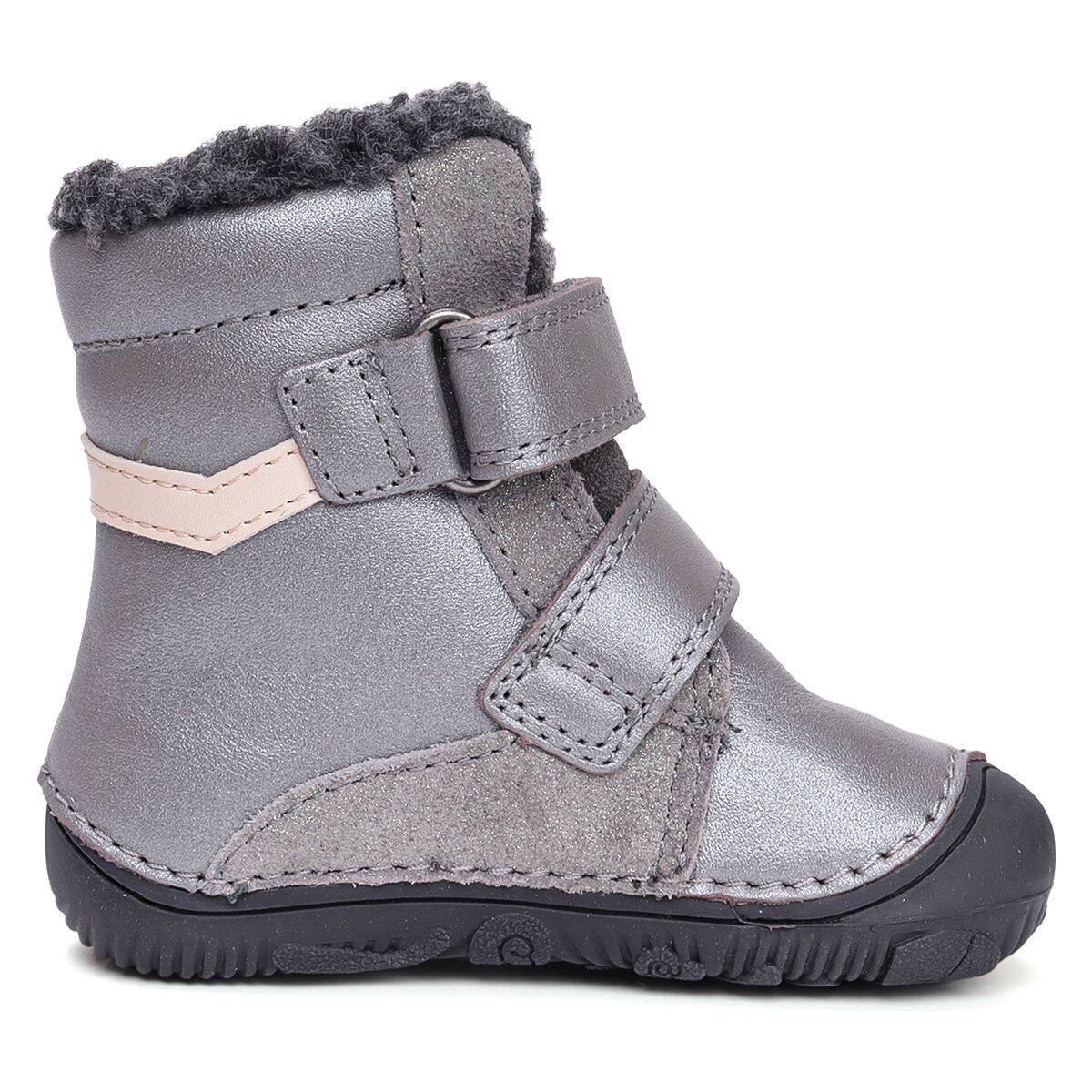 D.D.Step škornji W073-52306DM podložen BAREFOOT D dark grey 30