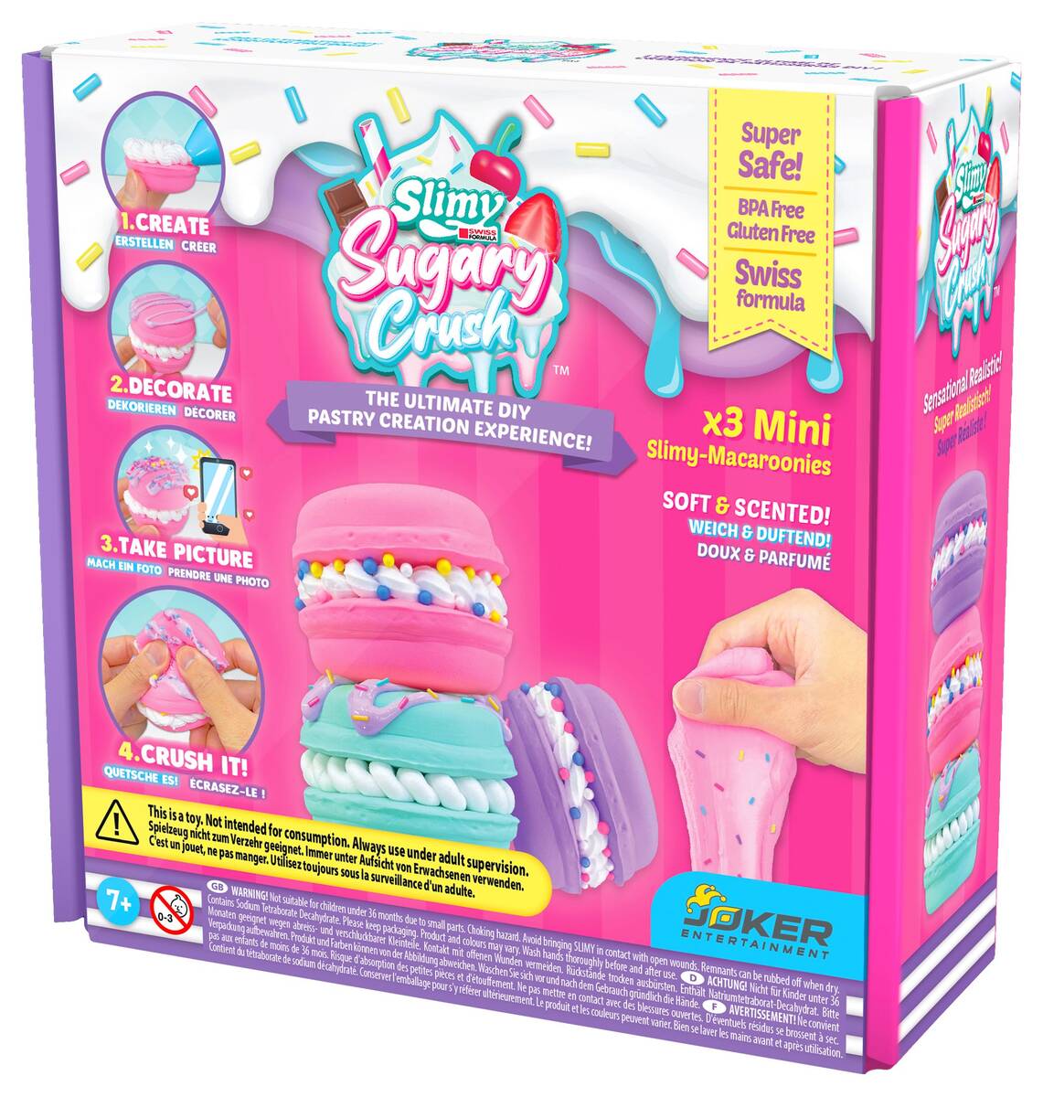Slimy Sugary Crush mini makroni