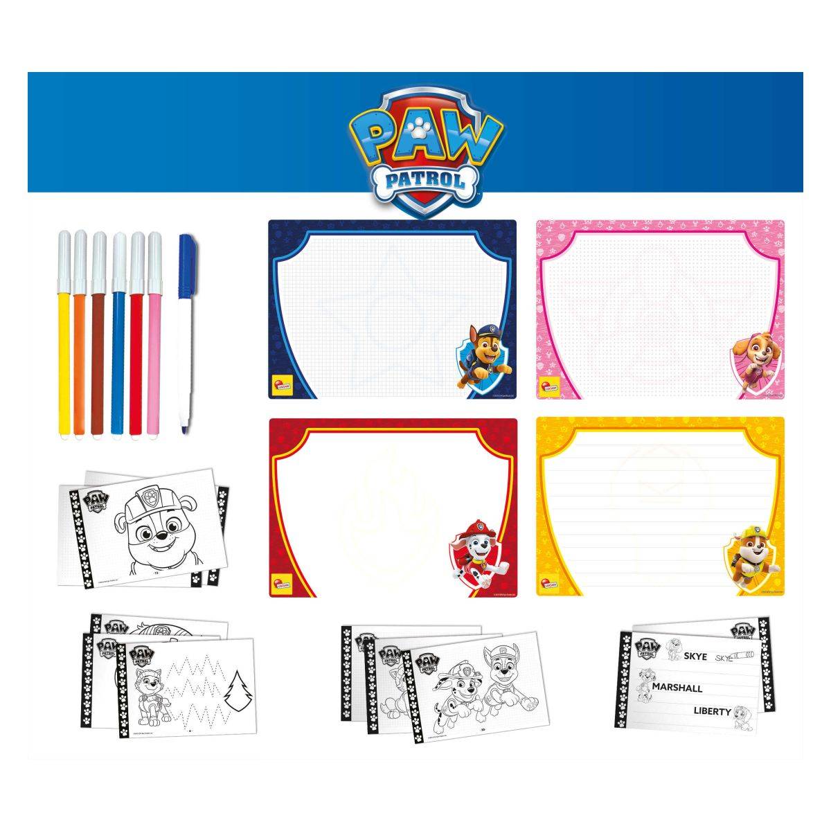 Lisciani Paw Patrol šola risanja