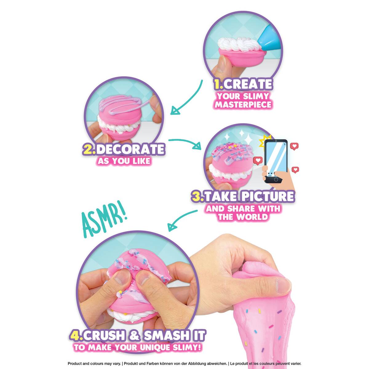 Slimy Sugary Crush mini makroni