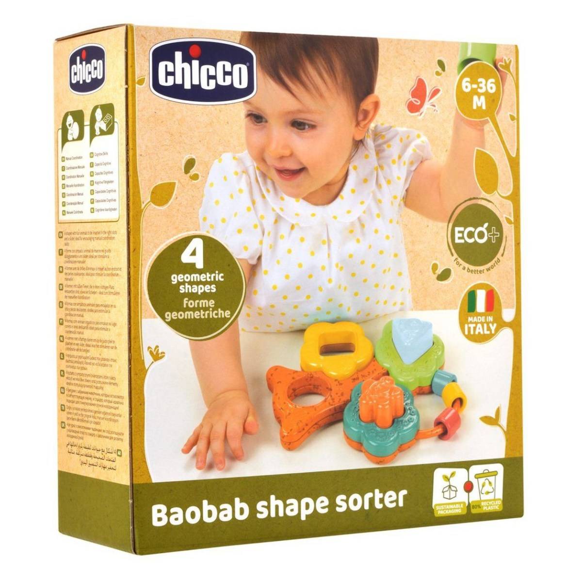 CHICCO ECO+ baobab drvo s oblicima