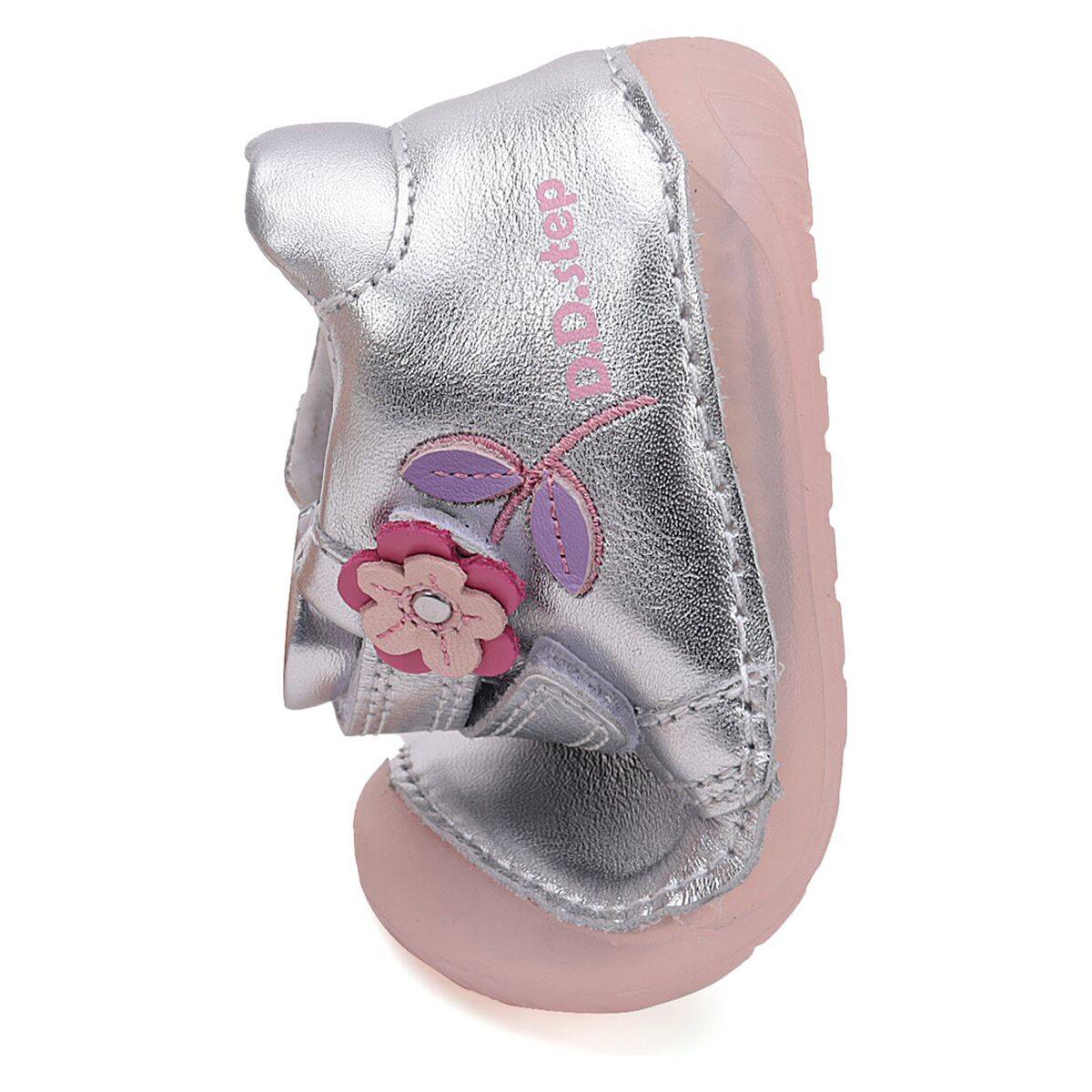 D.D.Step čevelj nizek S070-51171A FIRST STEP BAREFOOT D silver 25