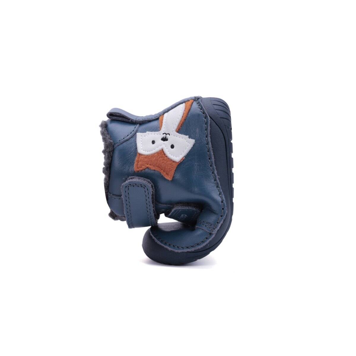 D.D.Step čevelj gležnjar W070-52301 podložen BAREFOOT F bermuda blue 20
