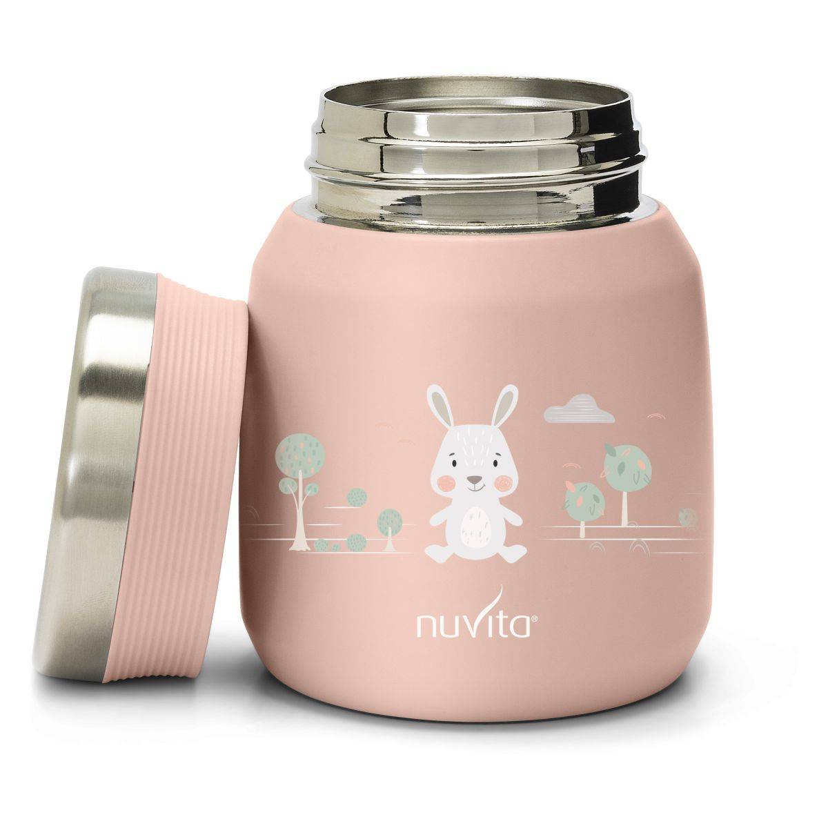 Nuvita termo posoda 4471 300ml rose NU-PPCP0051
