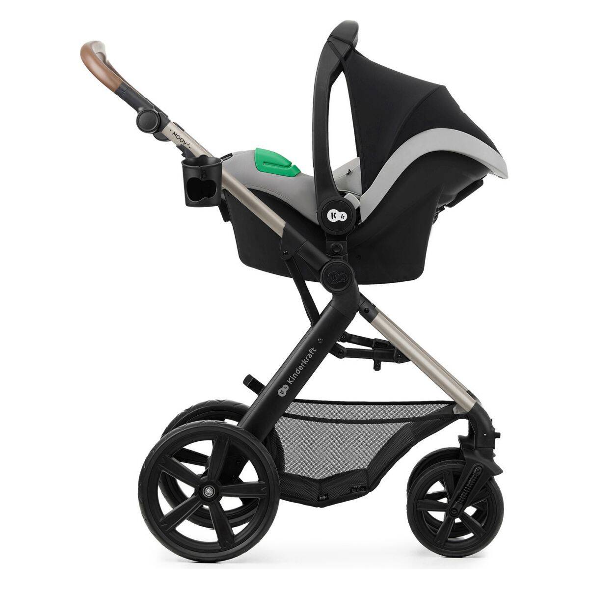 Kinderkraft Voziček 4v1 Moov 2 moonlight grey