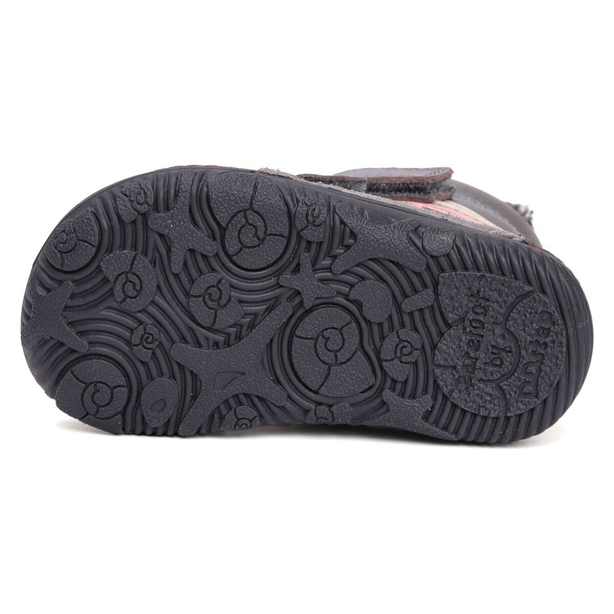 D.D.Step škornji W073-52306DM podložen BAREFOOT D dark grey 31