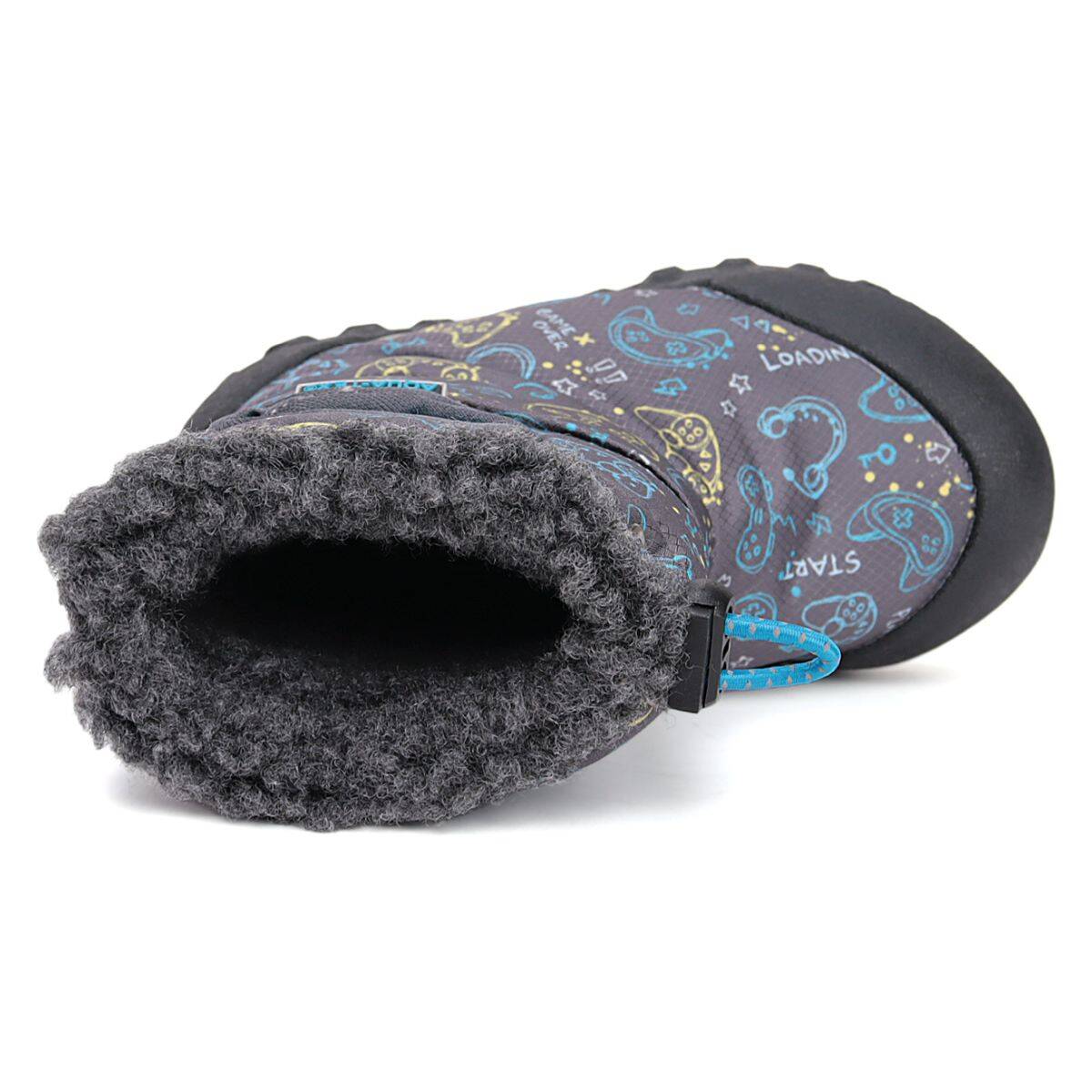 D.D.Step škornji za sneg P079-52401A podloženi F calypso sky 22