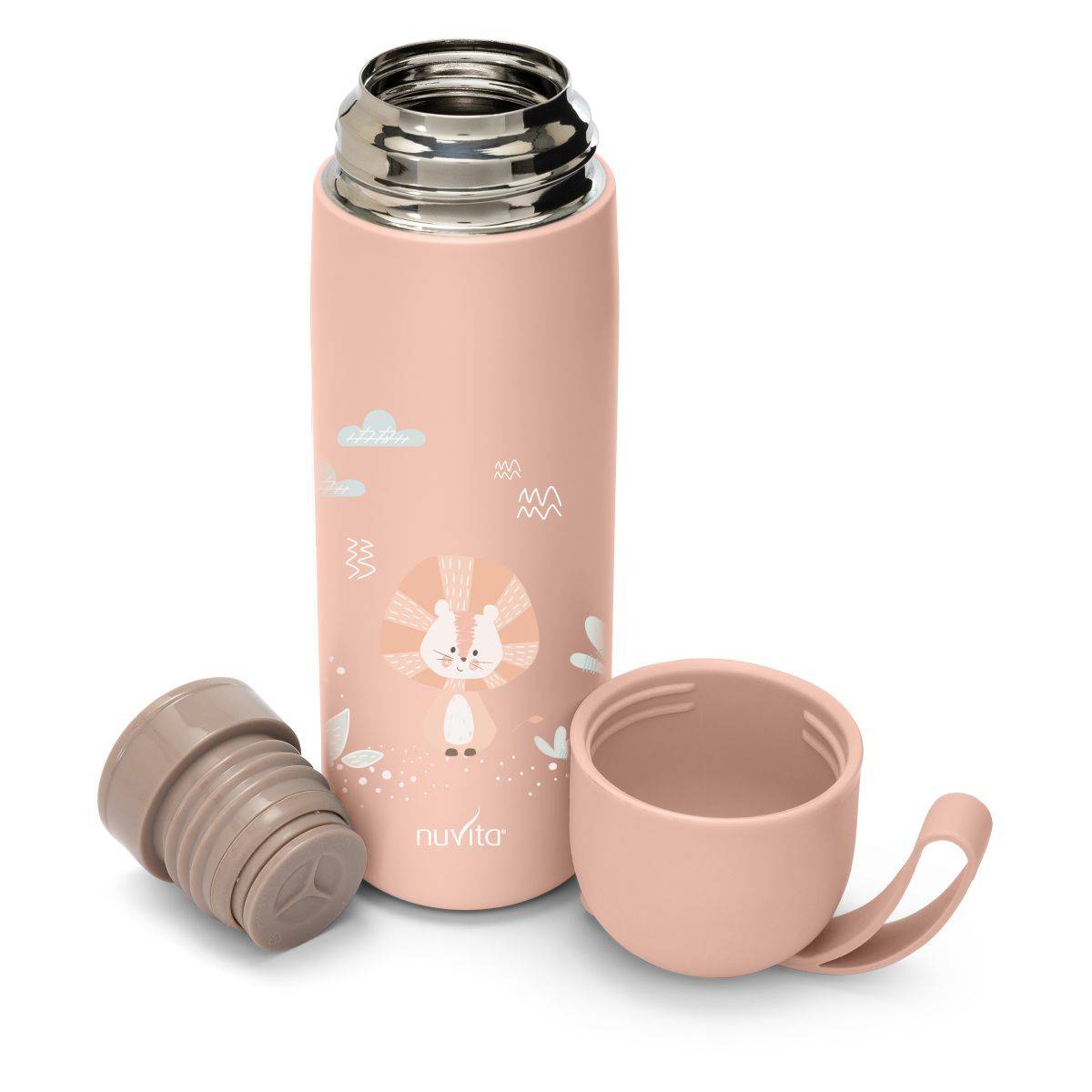 Nuvita termo steklenička 4435 400ml rose