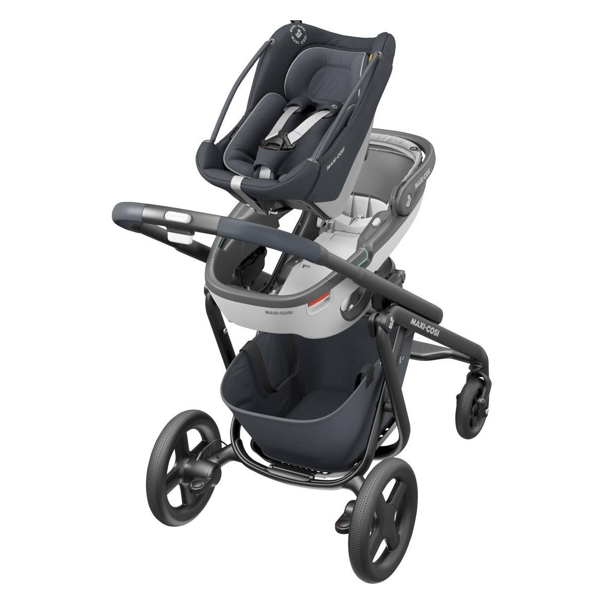 Maxi Cosi avtosedež i-Size 40-75 cm Coral i-Size essential graphite 8557750120
