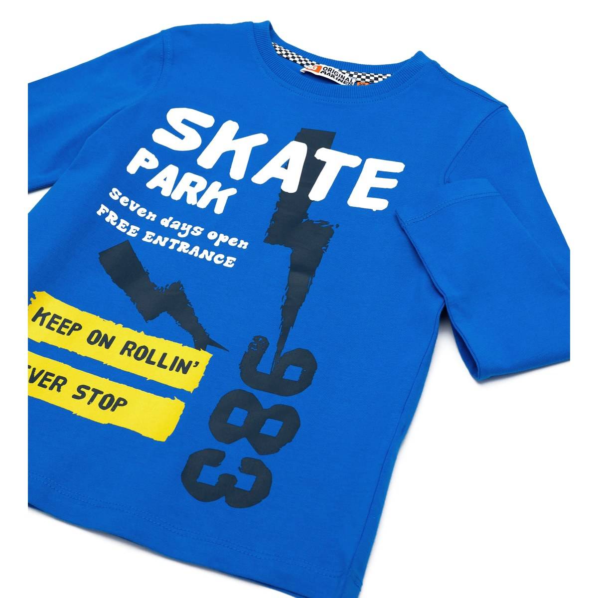 Original Marines majica DDP2030B F Modra 98