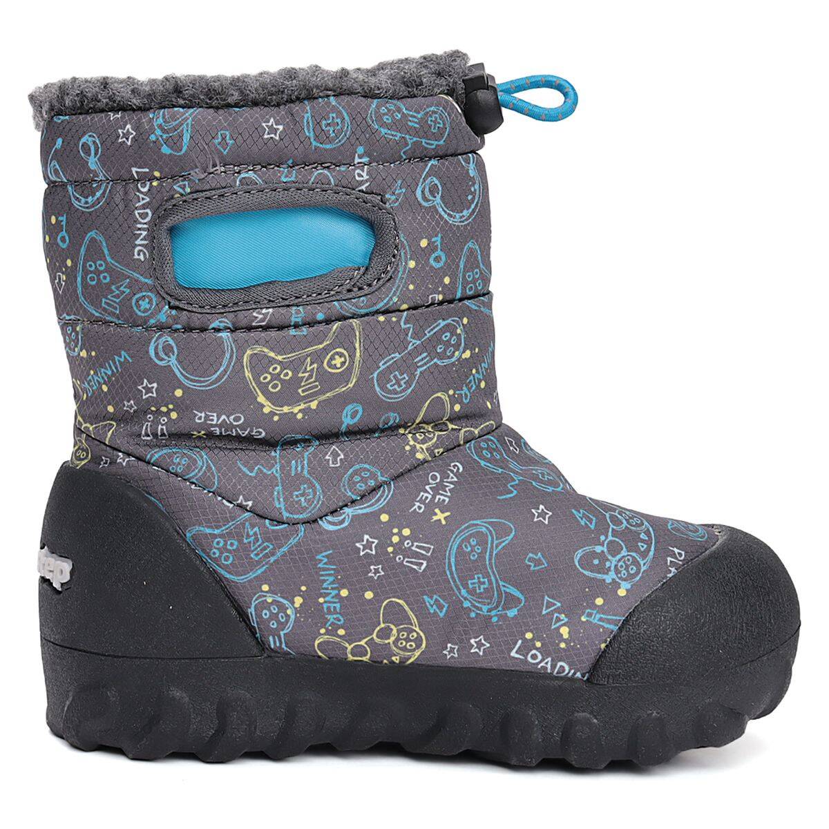 D.D.Step škornji za sneg P079-52401A podloženi F calypso sky 22