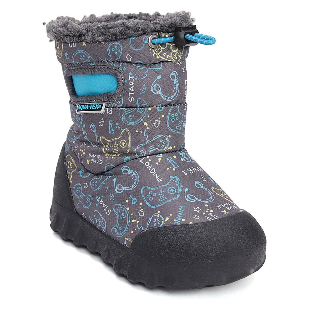 D.D.Step škornji za sneg P079-52401A podloženi F calypso sky 22