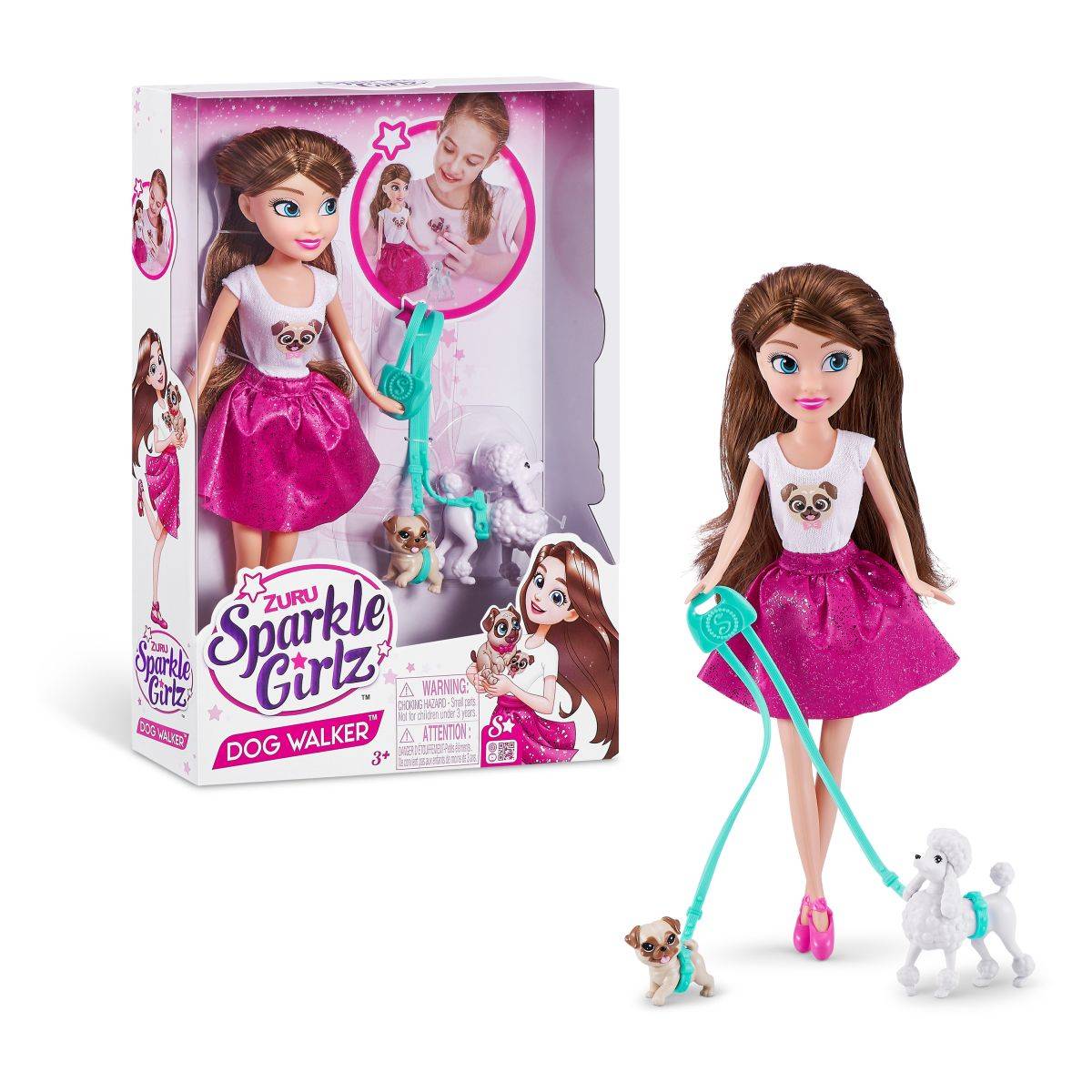 Sparkle girlz sprehajalka kužka 27cm šk.02713