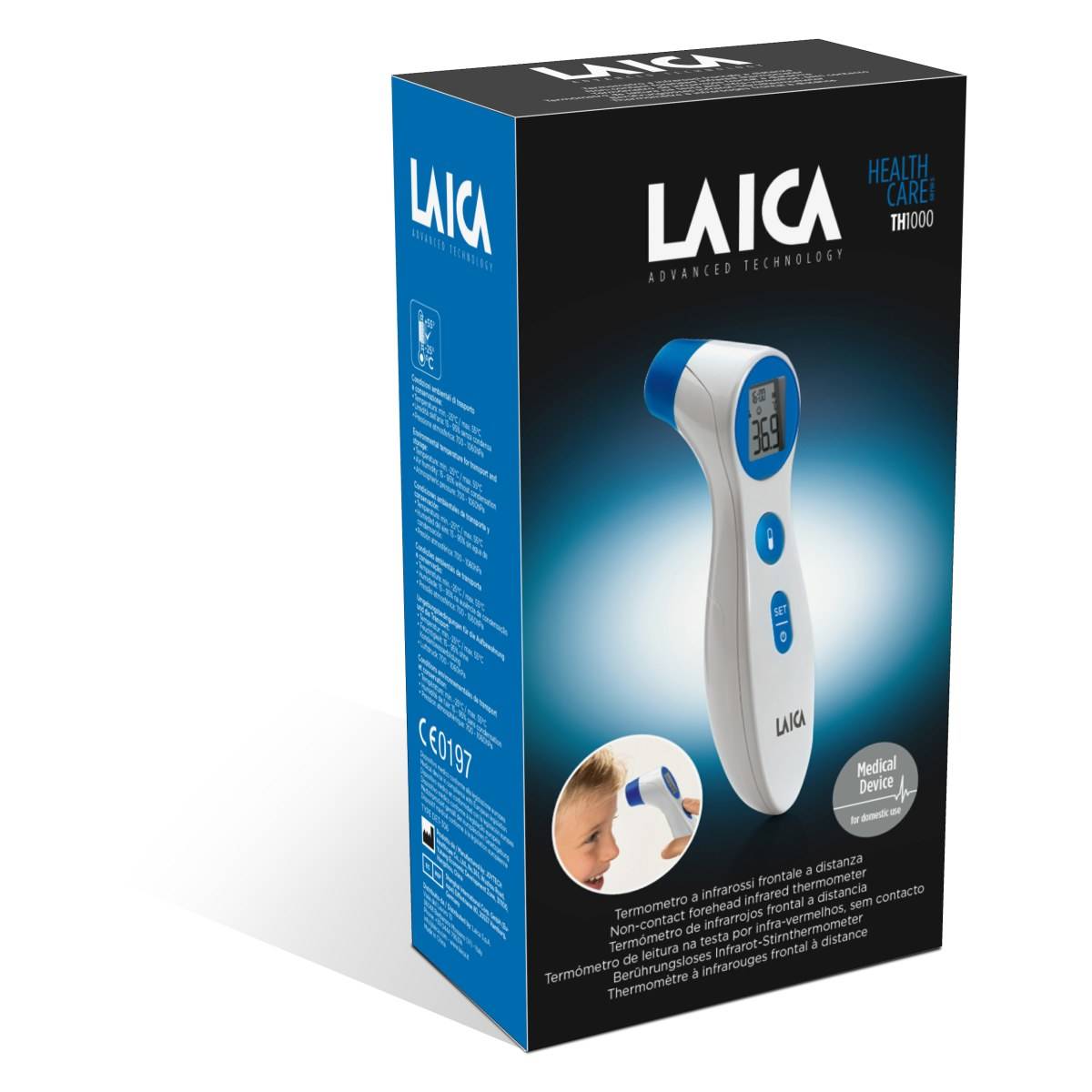 Laica čelni termometer