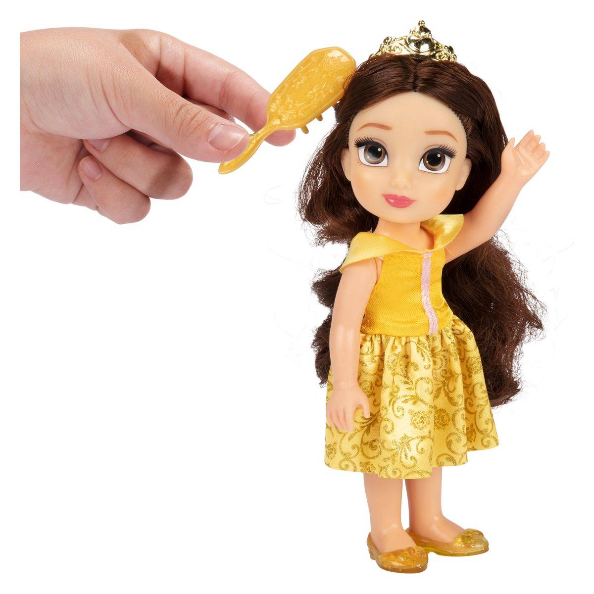 Jakks Pacific punčka Disney Princess mala Belle 15 cm in Phililpe