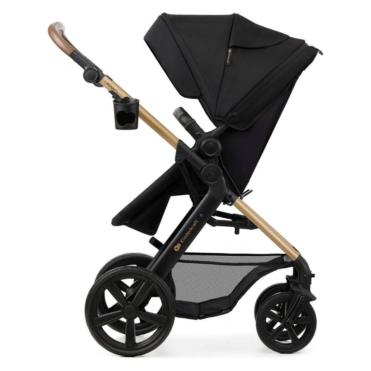 Kinderkraft Voziček 4v1 Moov 2 pure black