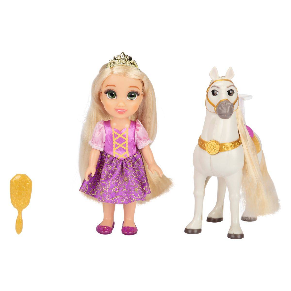 Jakks Pacific punčka Disney Princess mala Motovilka in Maximus