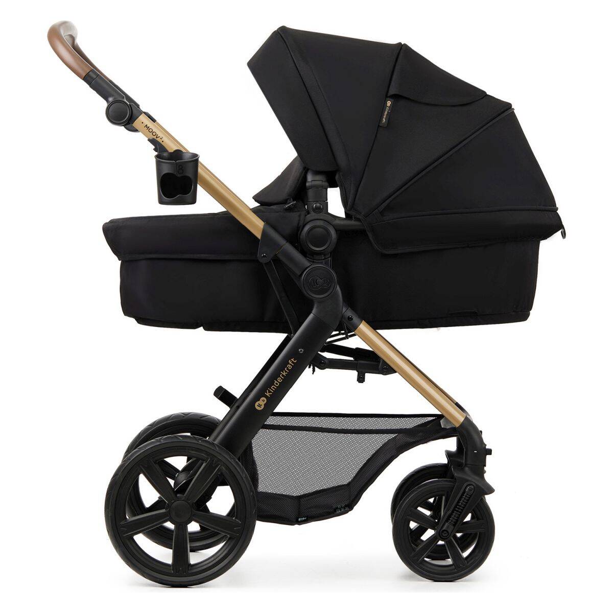 Kinderkraft Voziček 4v1 Moov 2 pure black