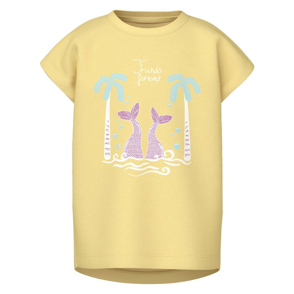 NAME IT majica KR 13228144 NMFVIOLET Ž Žuta 104