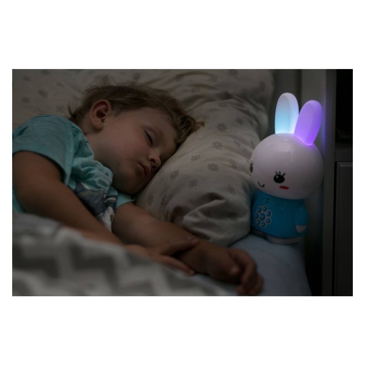 ALILO edukativna igračka  Honey Bunny G6, plava AL-G6-B-HR