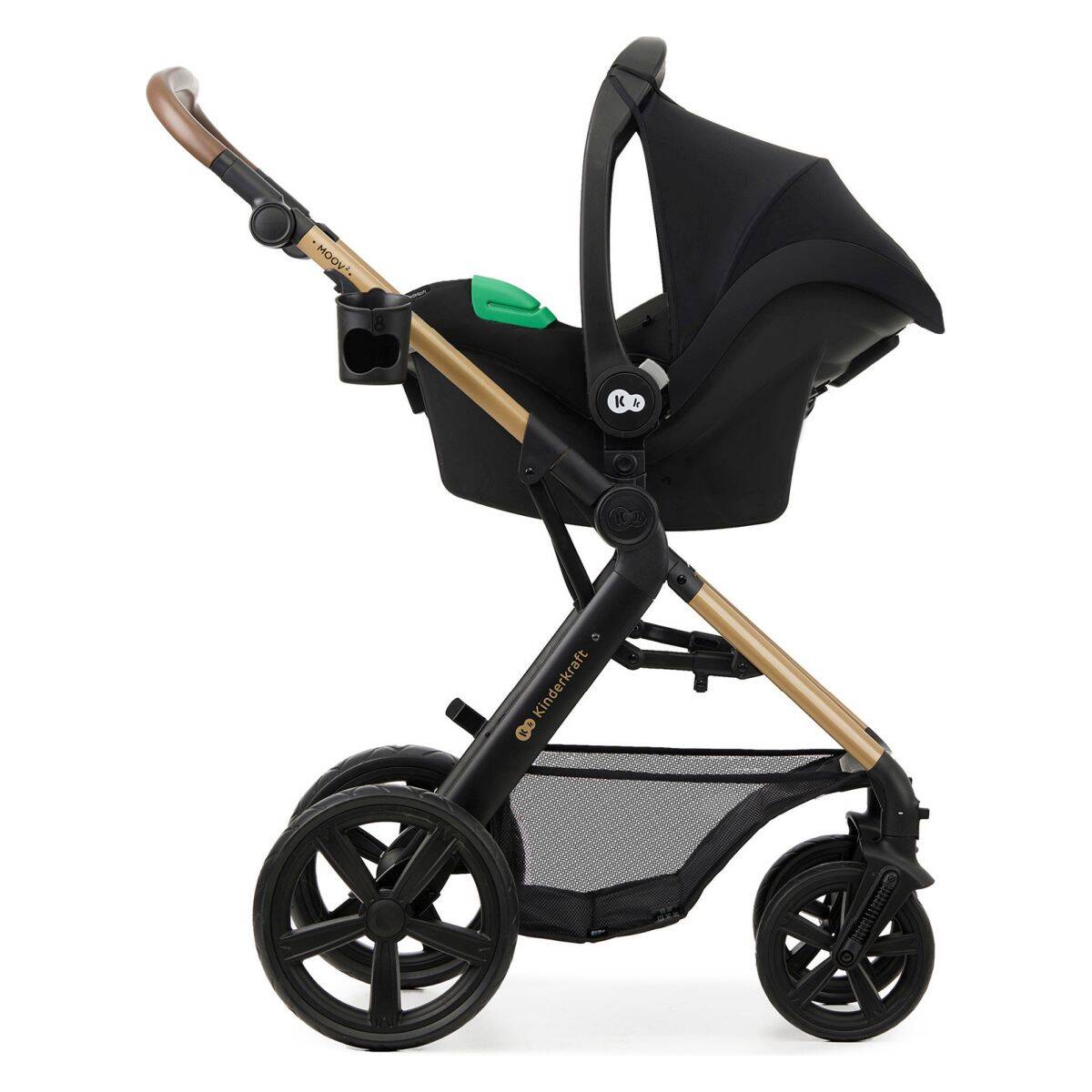 Kinderkraft Voziček 4v1 Moov 2 pure black