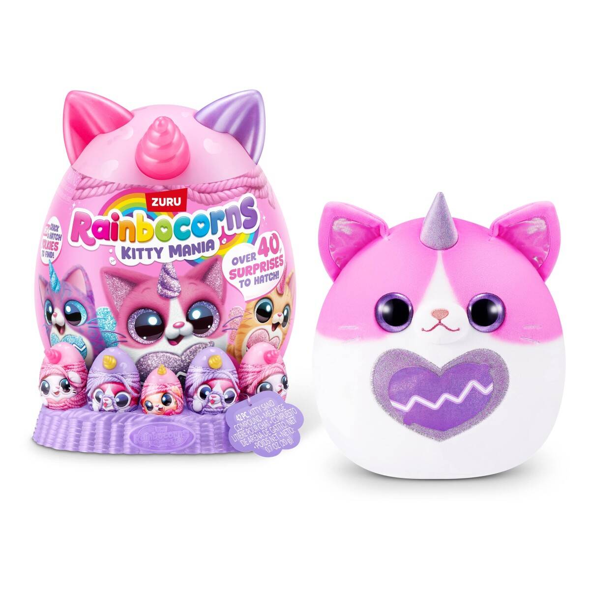 ZURU Rainbocorns plush - Eggzania s2