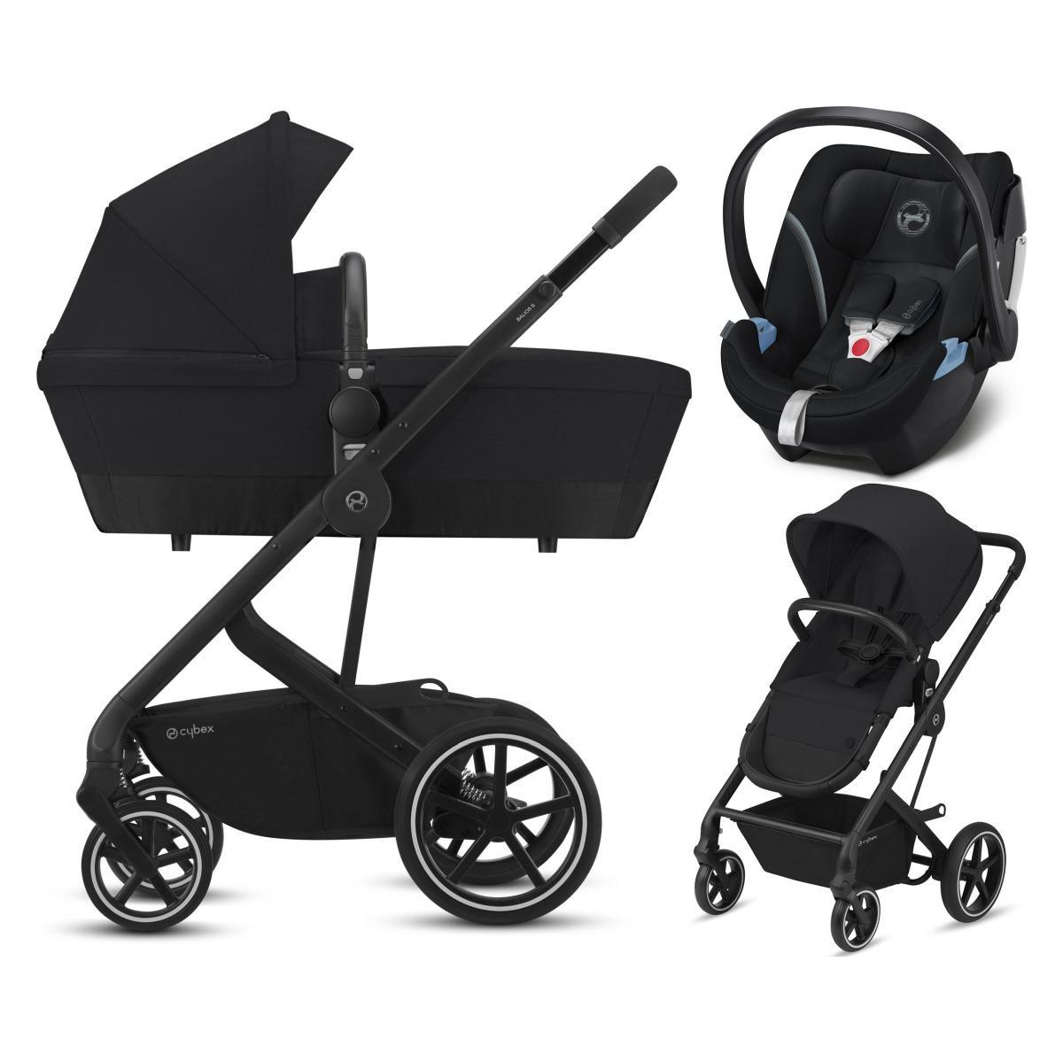 CYBEX kolica 3u1 Balios S Aton 5 deep black - black - Baby Center ...