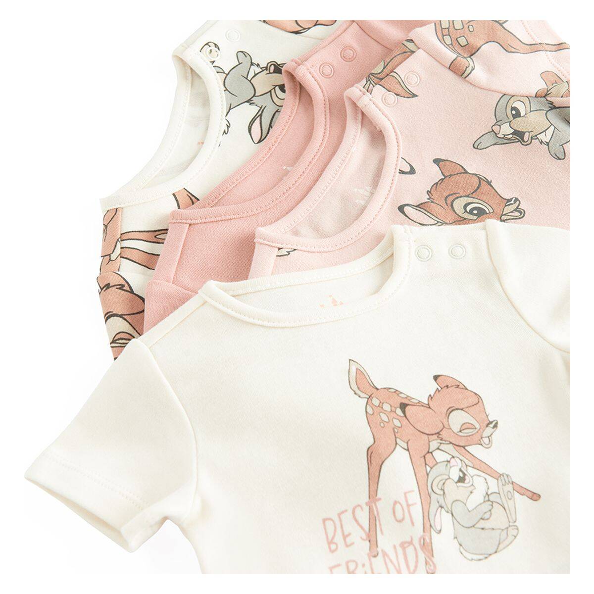 Cool Club perilo bodi 4 kosi KR LCG3000272-00 BAMBI D večbarvno 68