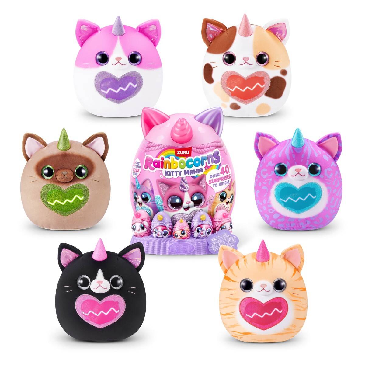 ZURU Rainbocorns plush - Eggzania s2