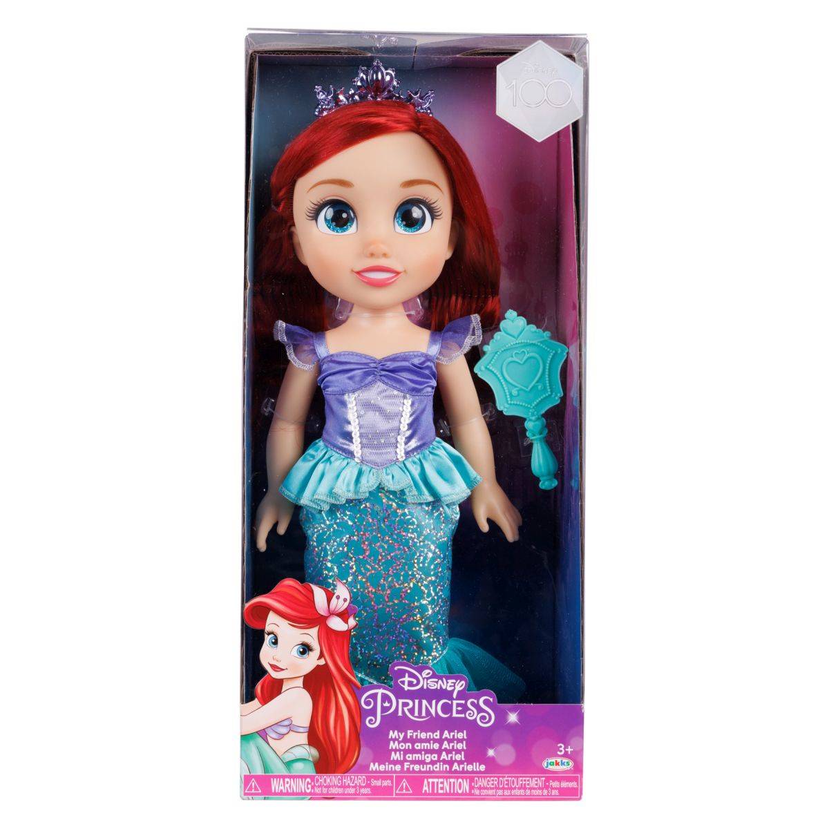 Jakks Pacific punčka Disney Princess Ariela morska deklica 38 cm