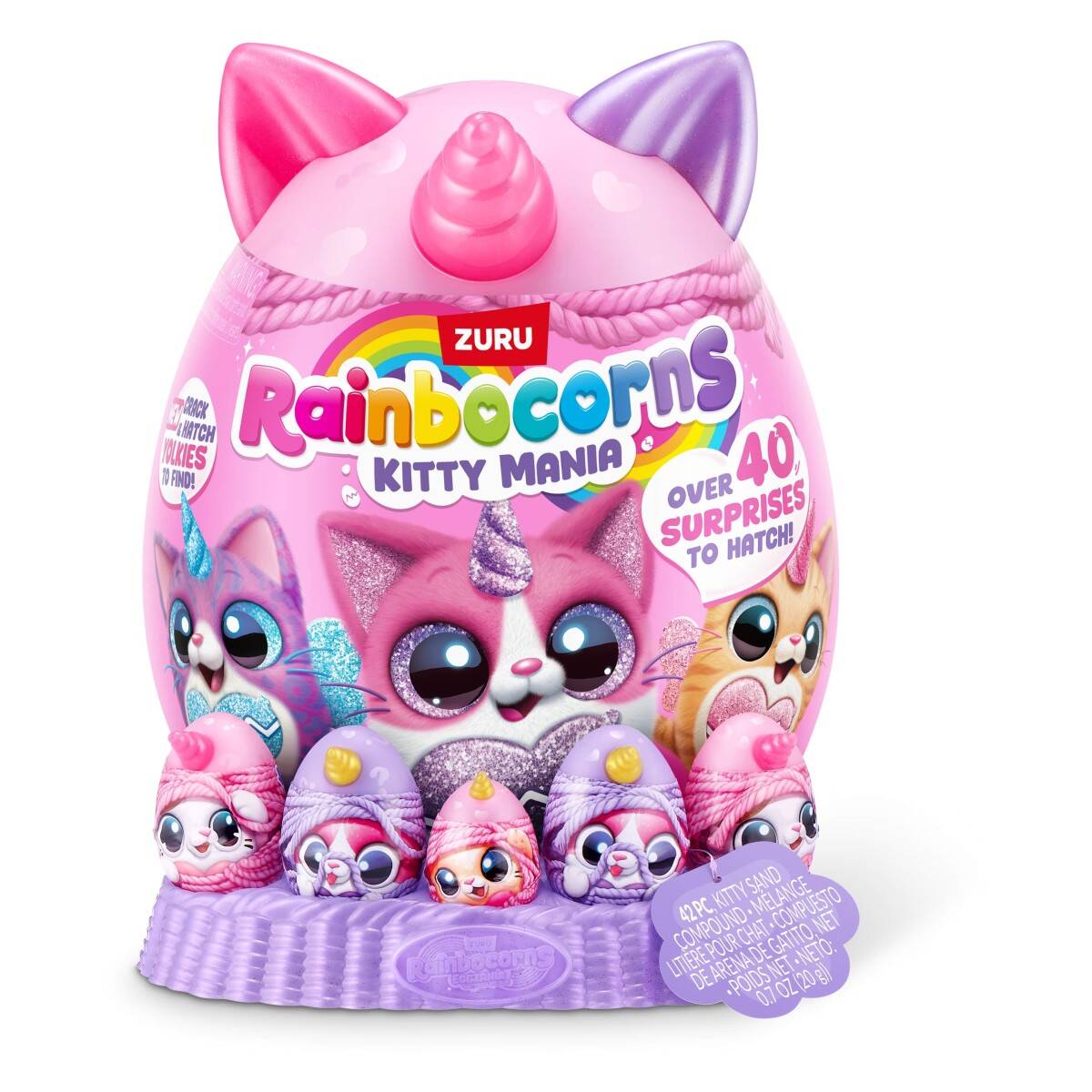 ZURU Rainbocorns plush - Eggzania s2