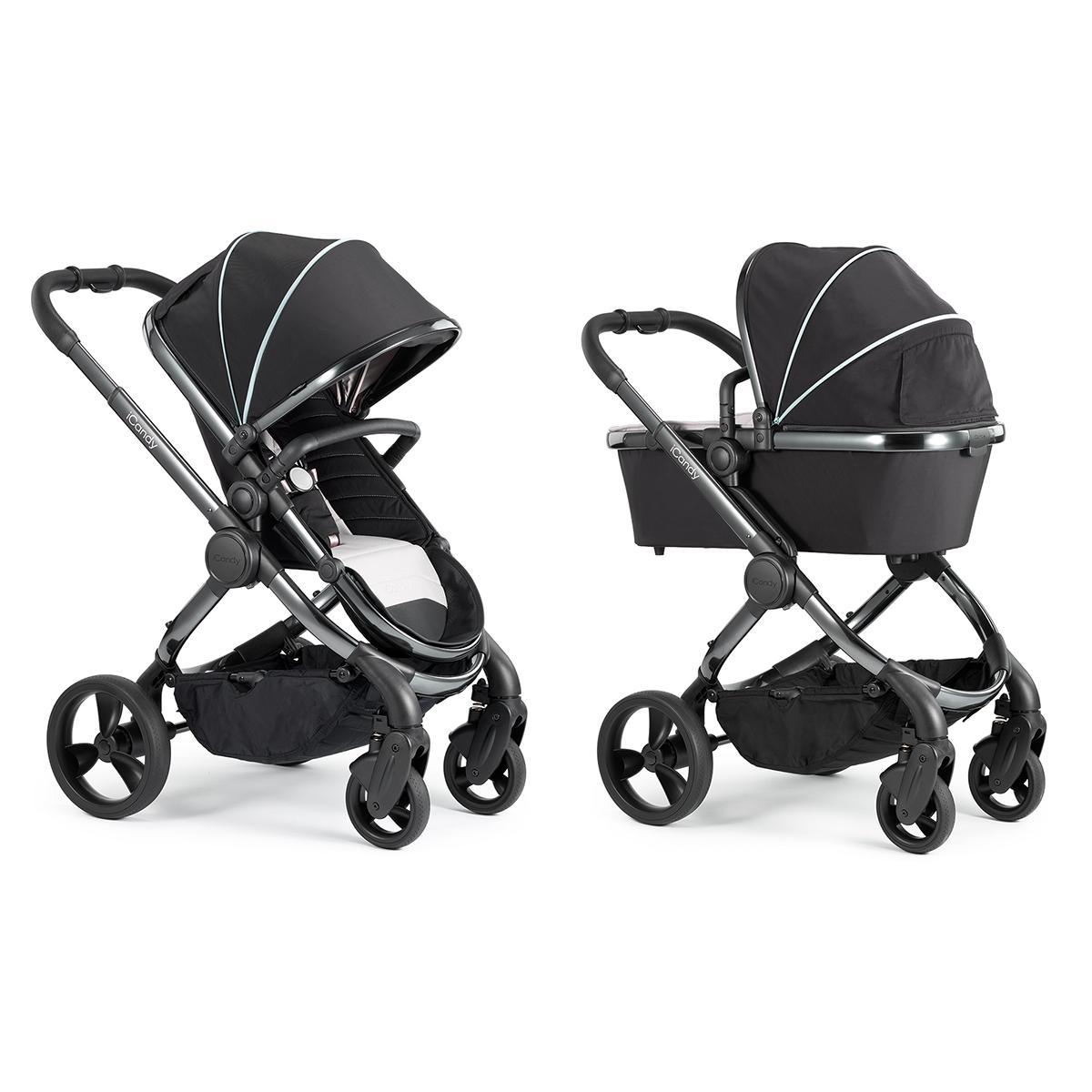 Icandy Kolica 2u1 Peach 2018 Phantom Beluga Baby Center Internet