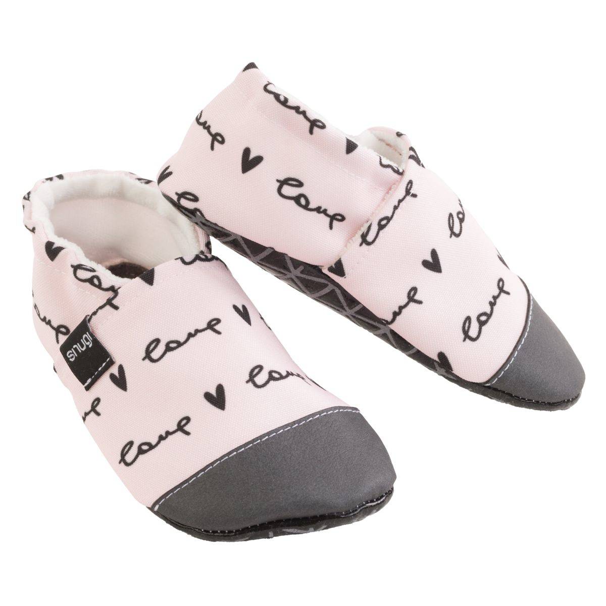 SNUGI papuče 22446 Love z zaščito sa zaštitom Ž roza 28-29