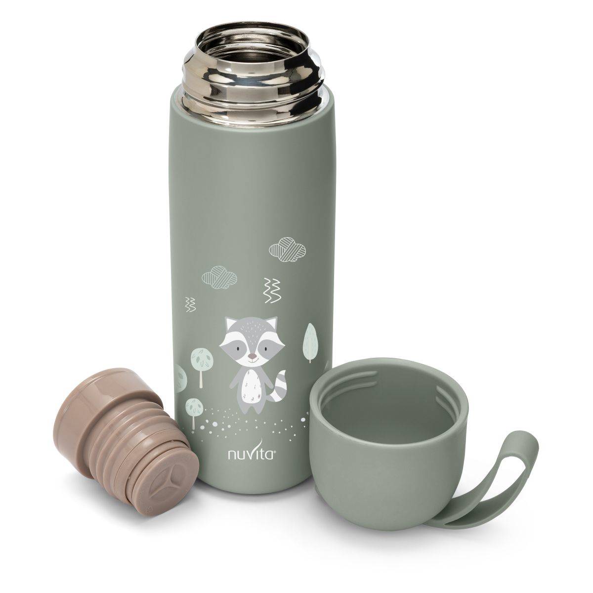 Nuvita termo steklenička 4435 400ml green