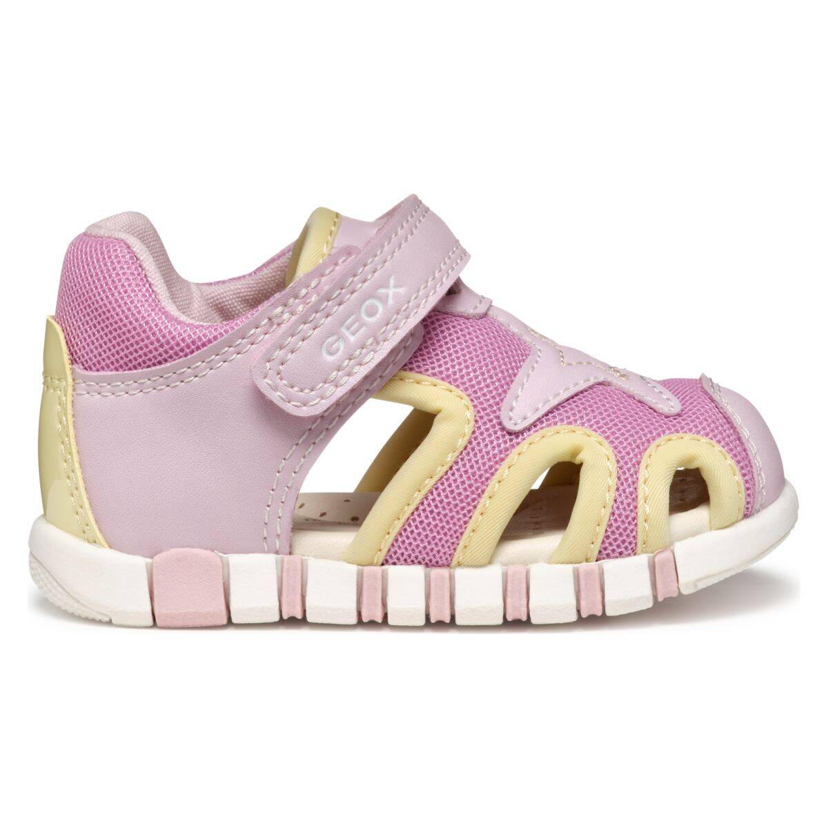Geox sandal B5517C B SANDAL IUPIDOO A CE82M 0BC14 D pink/lt yellow 23