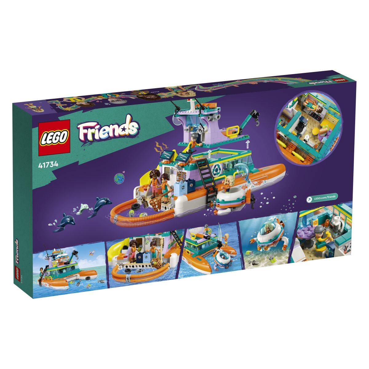 Lego® Friends 41734 Pomorski reševalni čoln