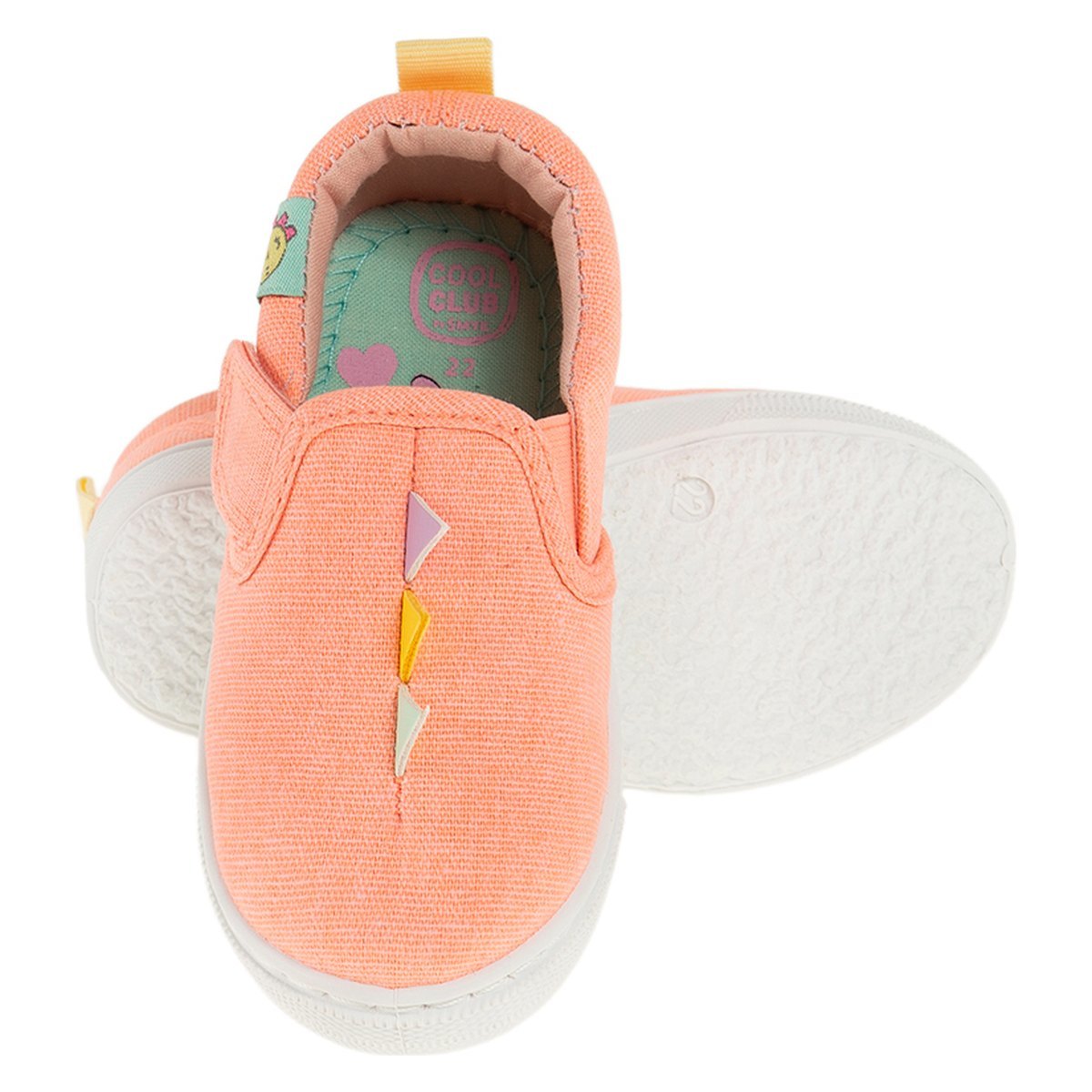 Cool Club športni copat SNO1S21-CG303 D fluo coral 25